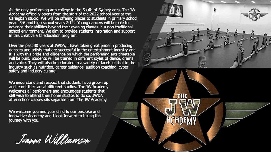 JWDA, JW Academy